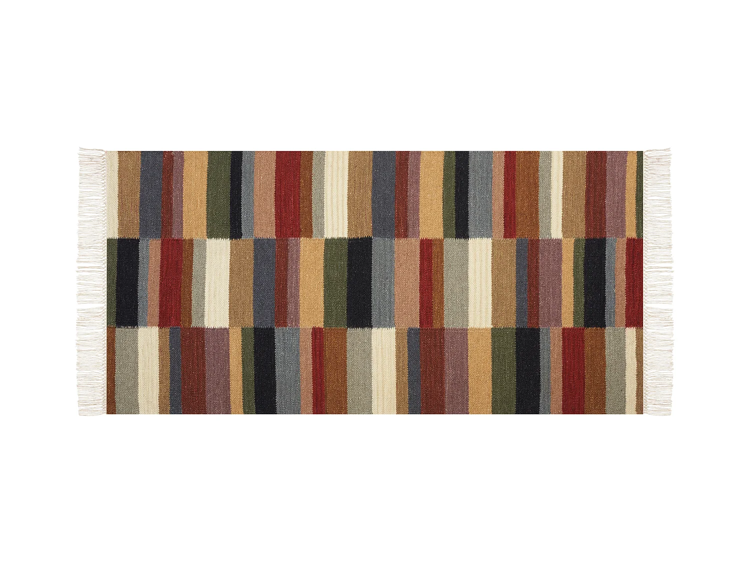 Tapis MUSALER Multicolore 80 x 150 cm Laine Kilim