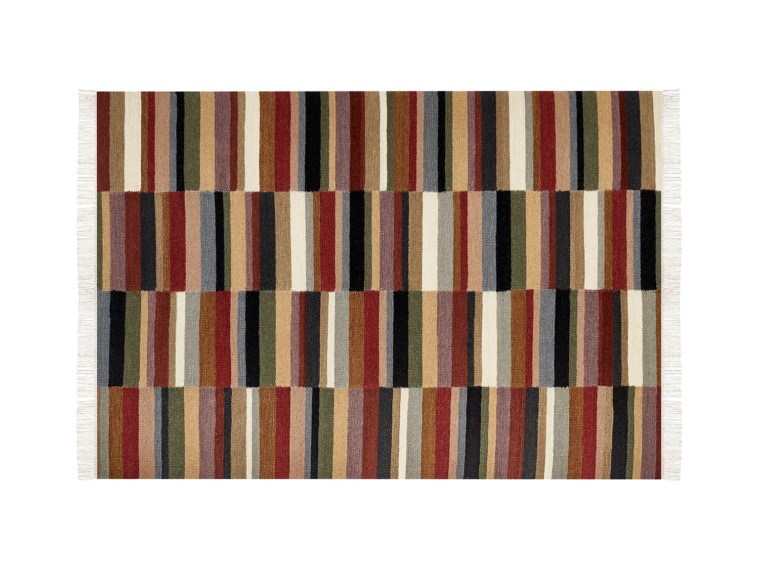 Tapis MUSALER Multicolore 160 x 230 cm Laine Kilim