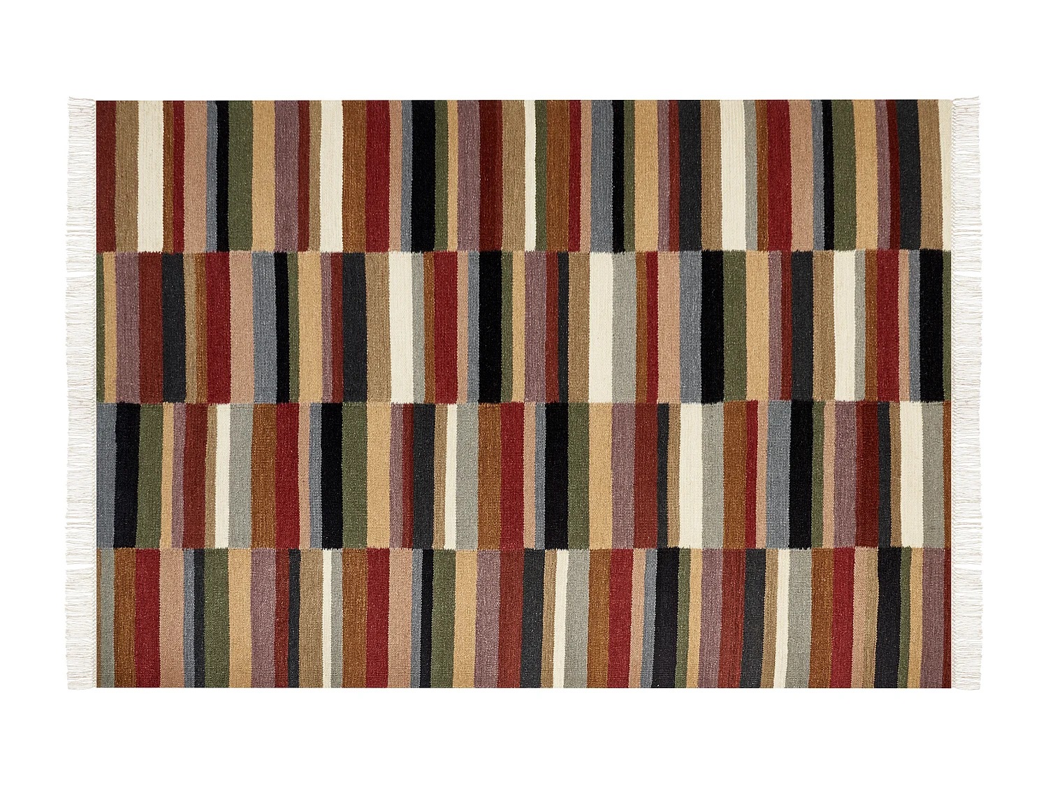 Tapis MUSALER Multicolore 160 x 230 cm Laine Kilim