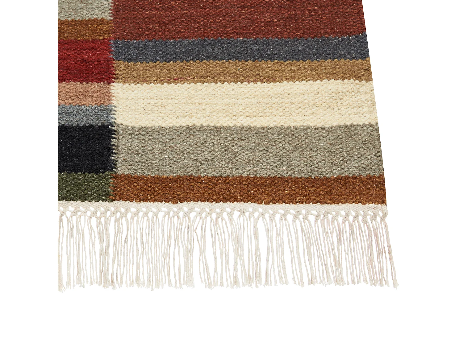 Tapis MUSALER Multicolore 160 x 230 cm Laine Kilim