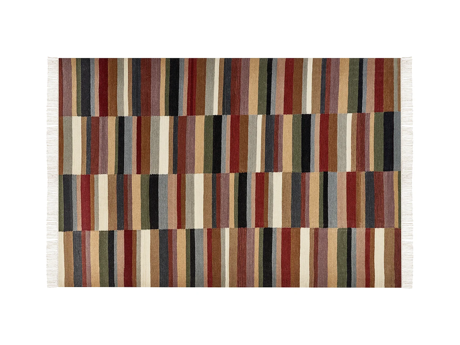 Tapis MUSALER Multicolore 200 x 300 cm Laine Kilim