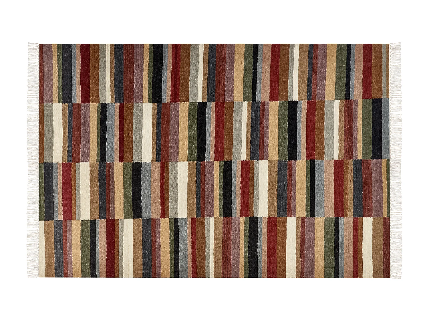 Tapis MUSALER Multicolore 200 x 300 cm Laine Kilim