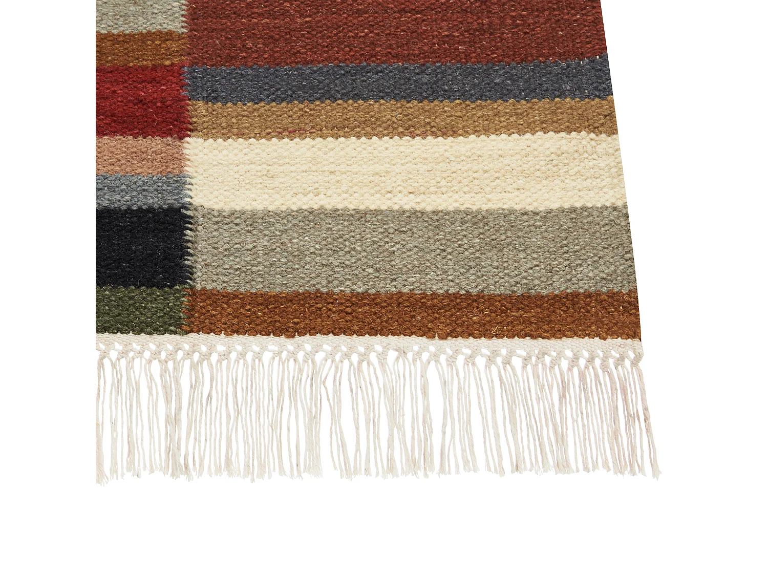 Tapis MUSALER Multicolore 200 x 300 cm Laine Kilim