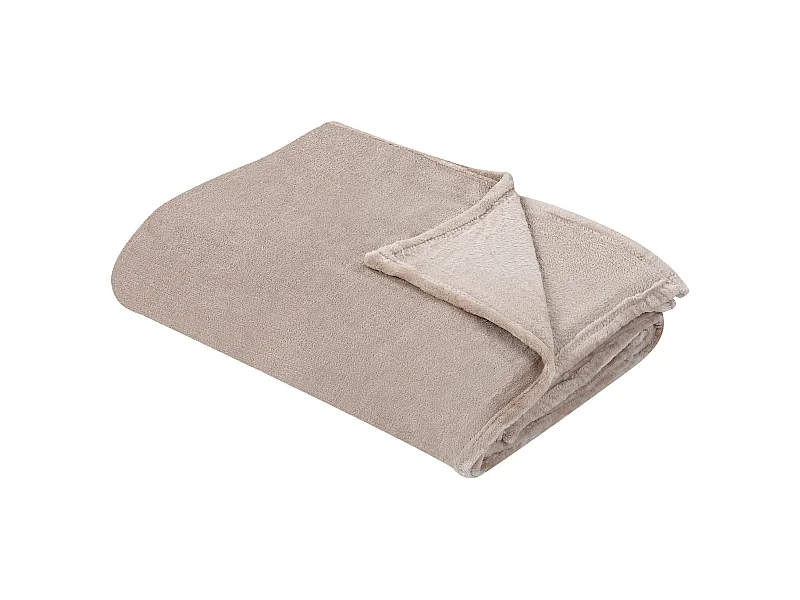 Plaid BAYBURT 150 x 200 cm Beige