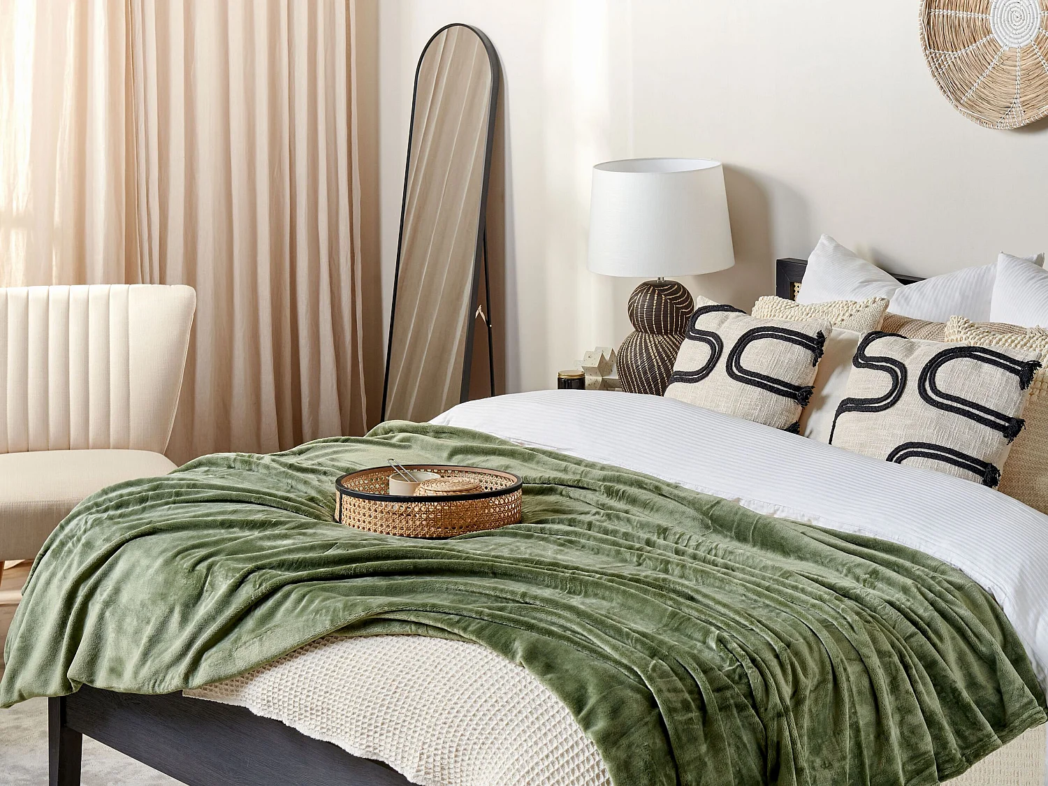 Couverture BAYBURT 200 x 220 cm Vert