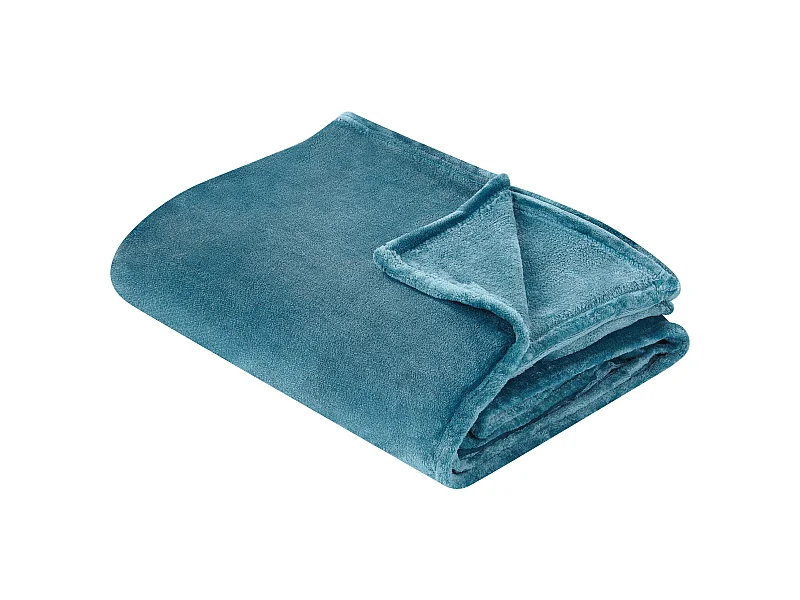 Plaid BAYBURT 150 x 200 cm Blauw