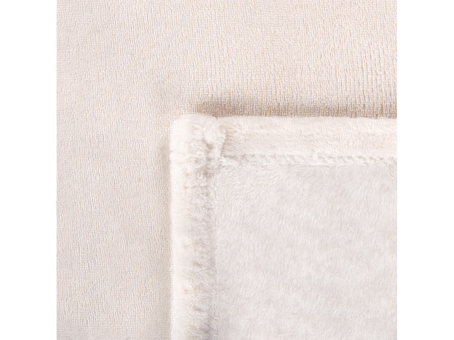 Blanket BAYBURT 200 x 220 cm Off-White