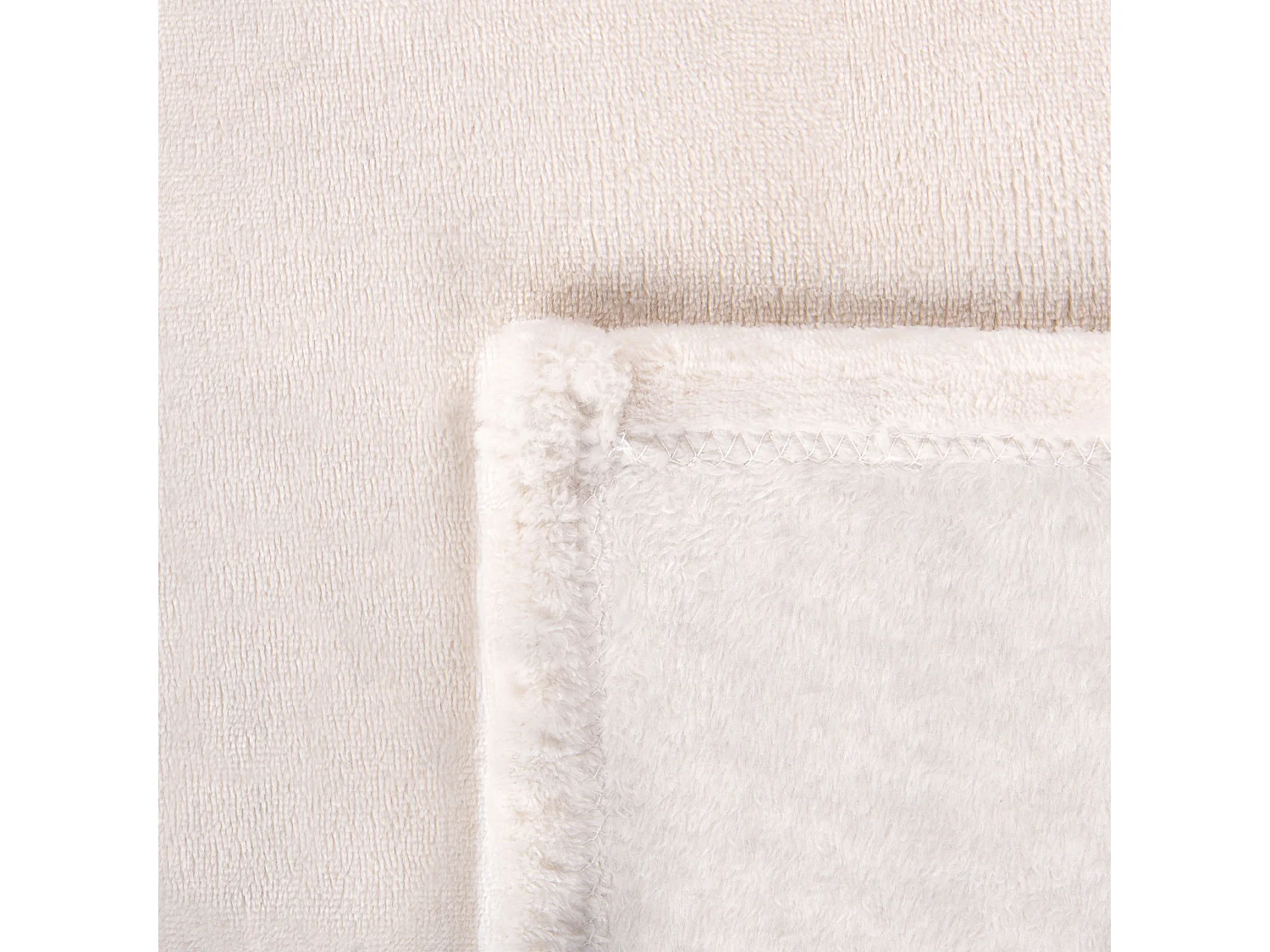 Couverture BAYBURT 150 x 200 cm Blanc cassé