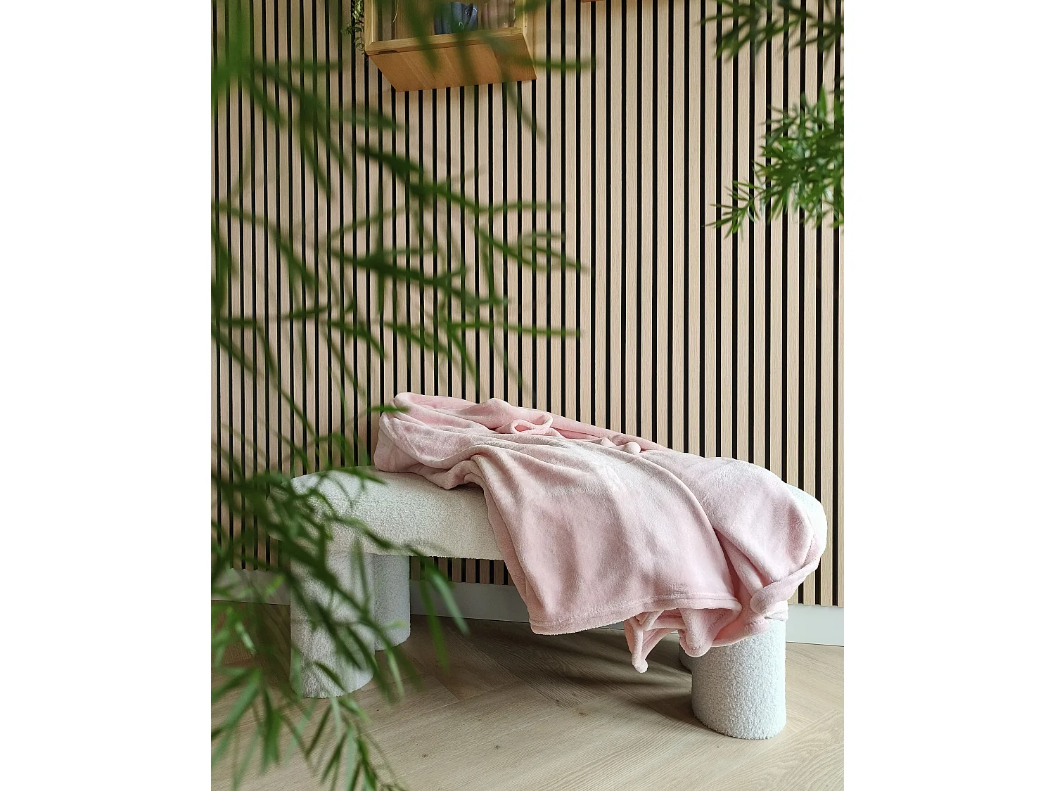 Kuscheldecke BAYBURT 200 x 220 cm Rosa
