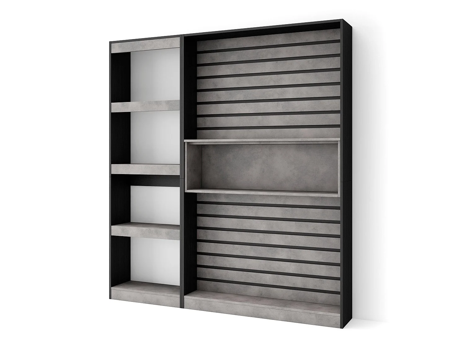 IDIMEX Libreria Jules Sonoma rovere - Mensola autoportante per libri