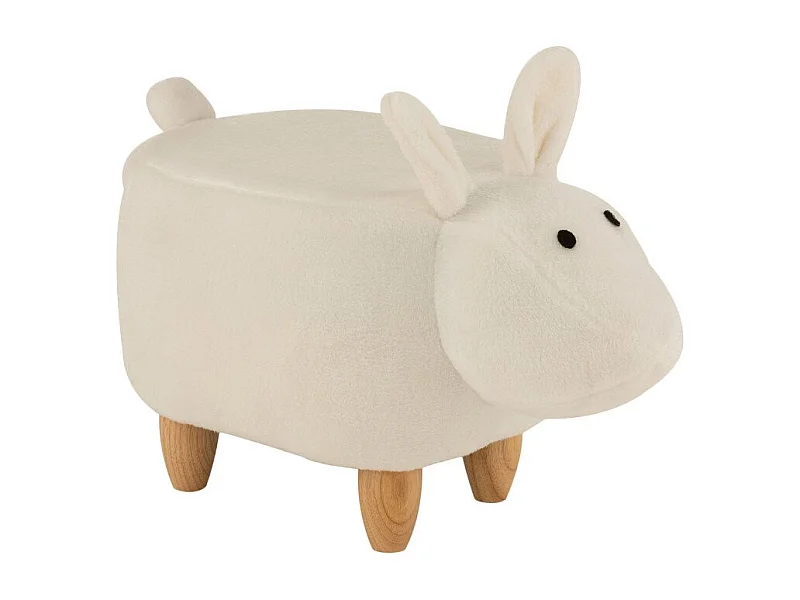 Chaise Enfant Design "Mouton" 66cm Crème