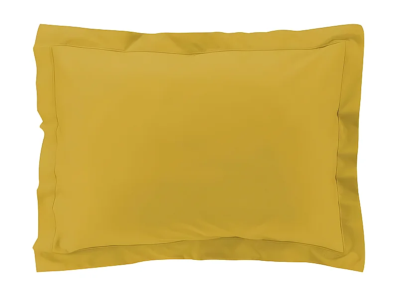 Taie d'Oreiller "Percaline" 50x70cm Ocre