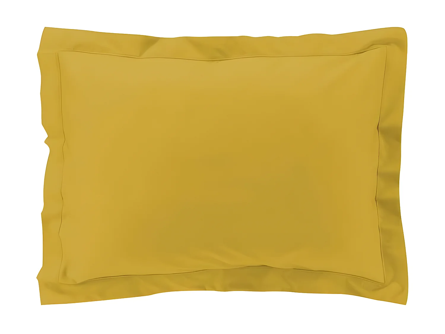 Taie d'Oreiller "Percaline" 50x70cm Ocre