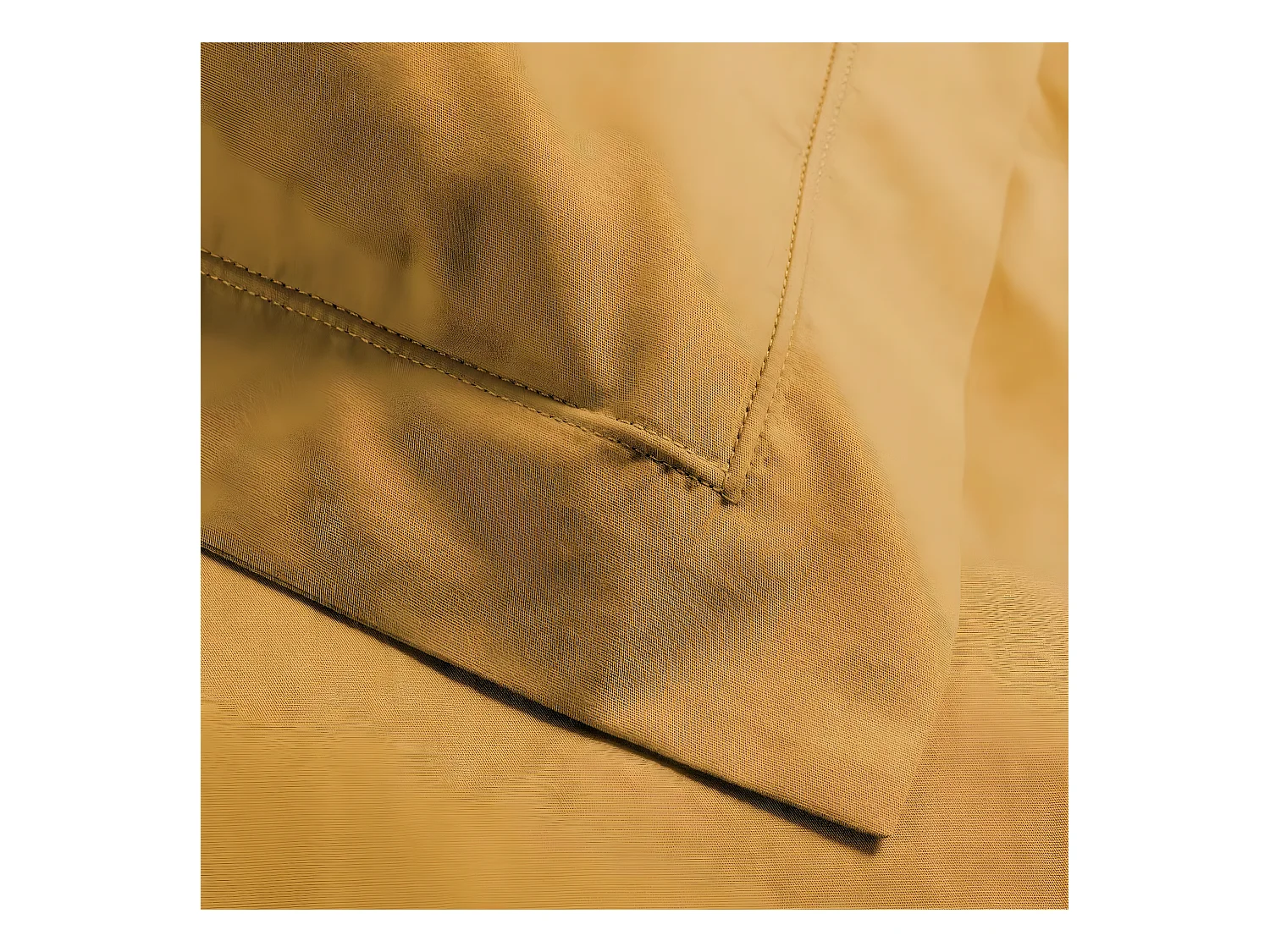 Taie d'Oreiller "Percaline" 50x70cm Ocre