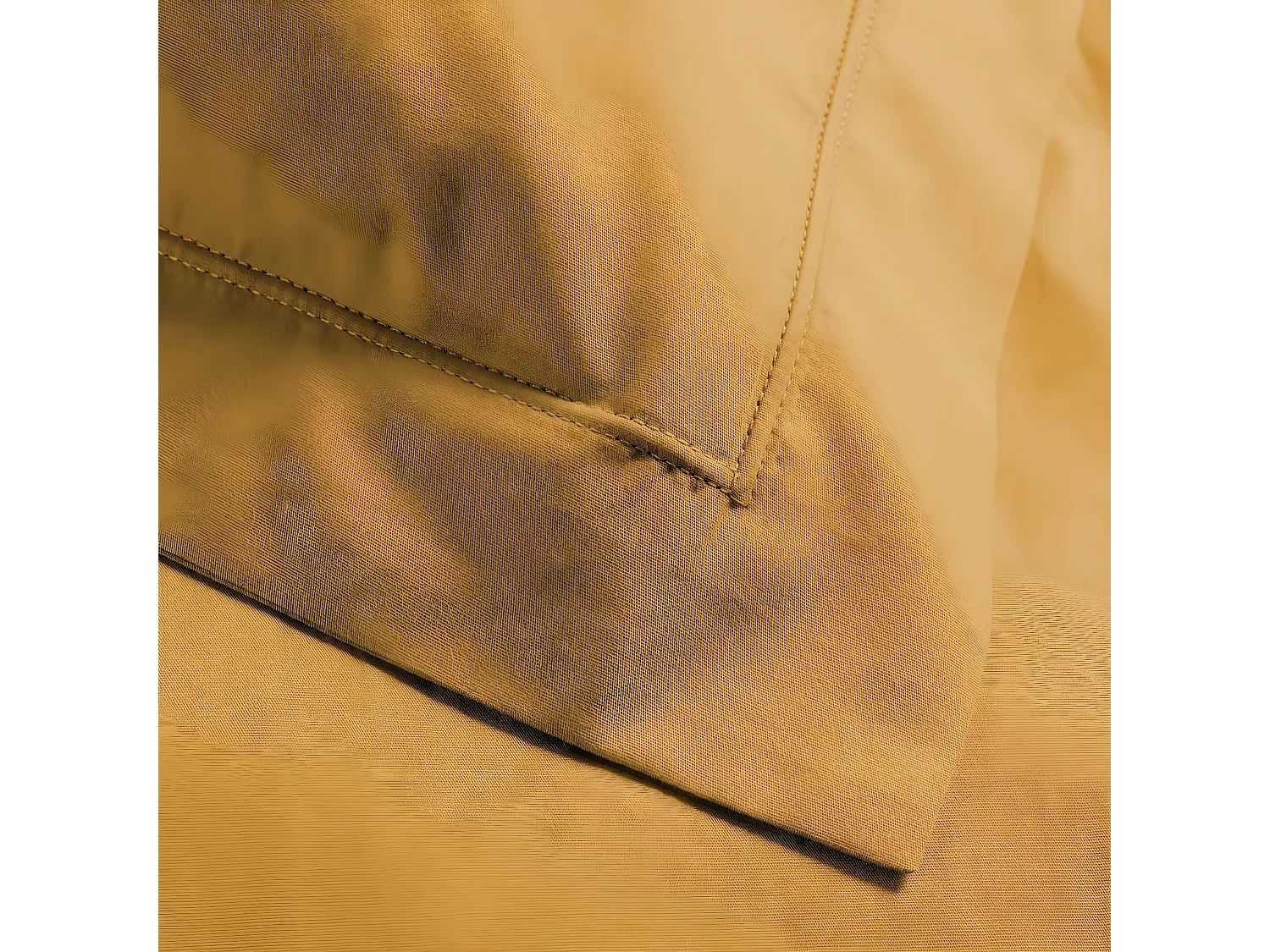 Taie d'Oreiller "Percaline" 50x70cm Ocre