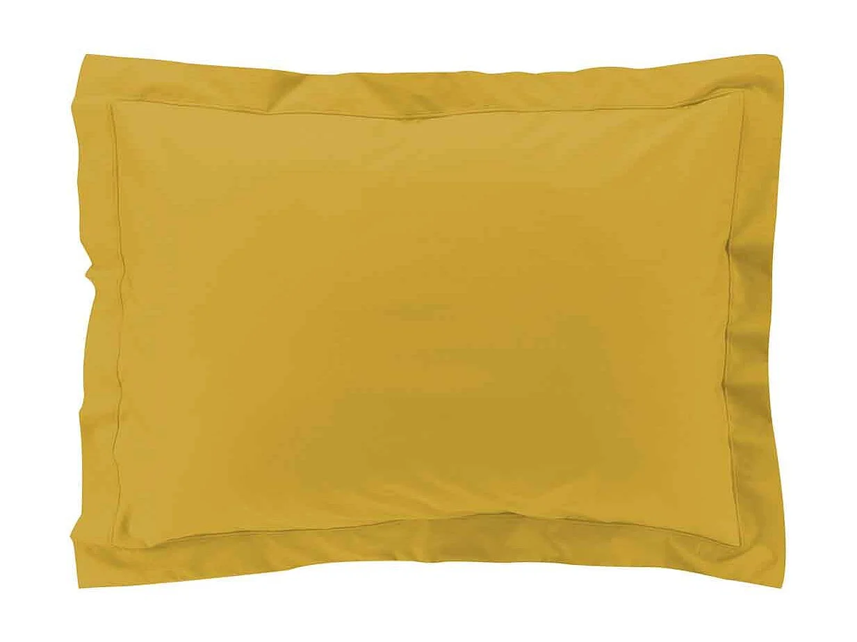 Taie d'Oreiller "Percaline" 50x70cm Ocre