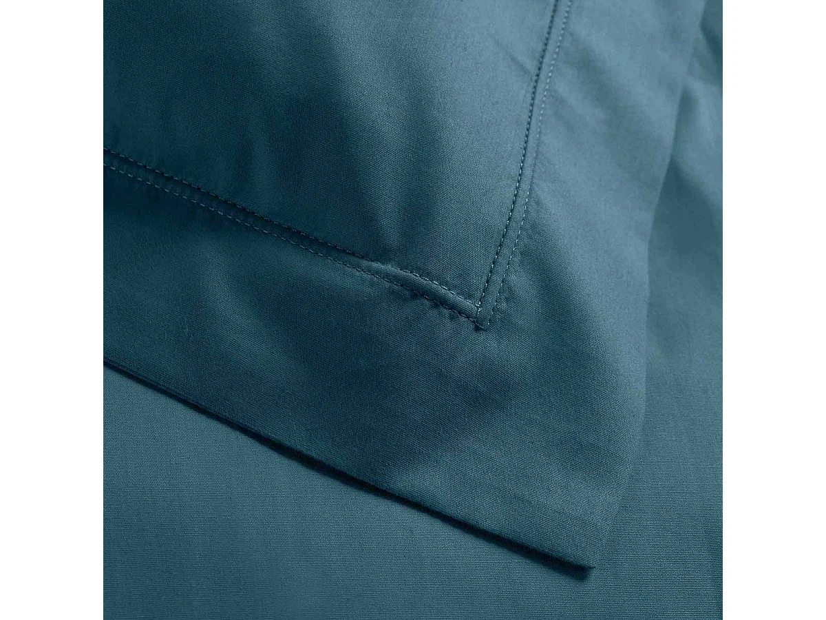 Taie d'Oreiller "Percaline" 63x63cm Bleu