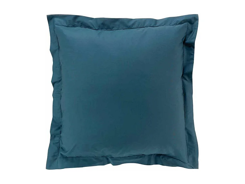 Taie d'Oreiller "Percaline" 63x63cm Bleu