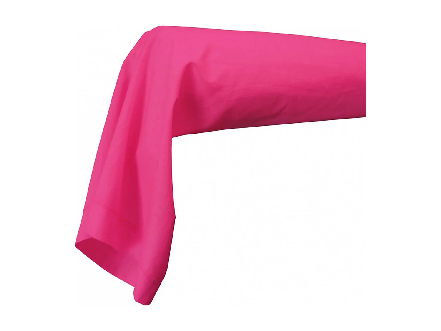 Taie de Traversin "Lina" 85x185cm Bois de Rose