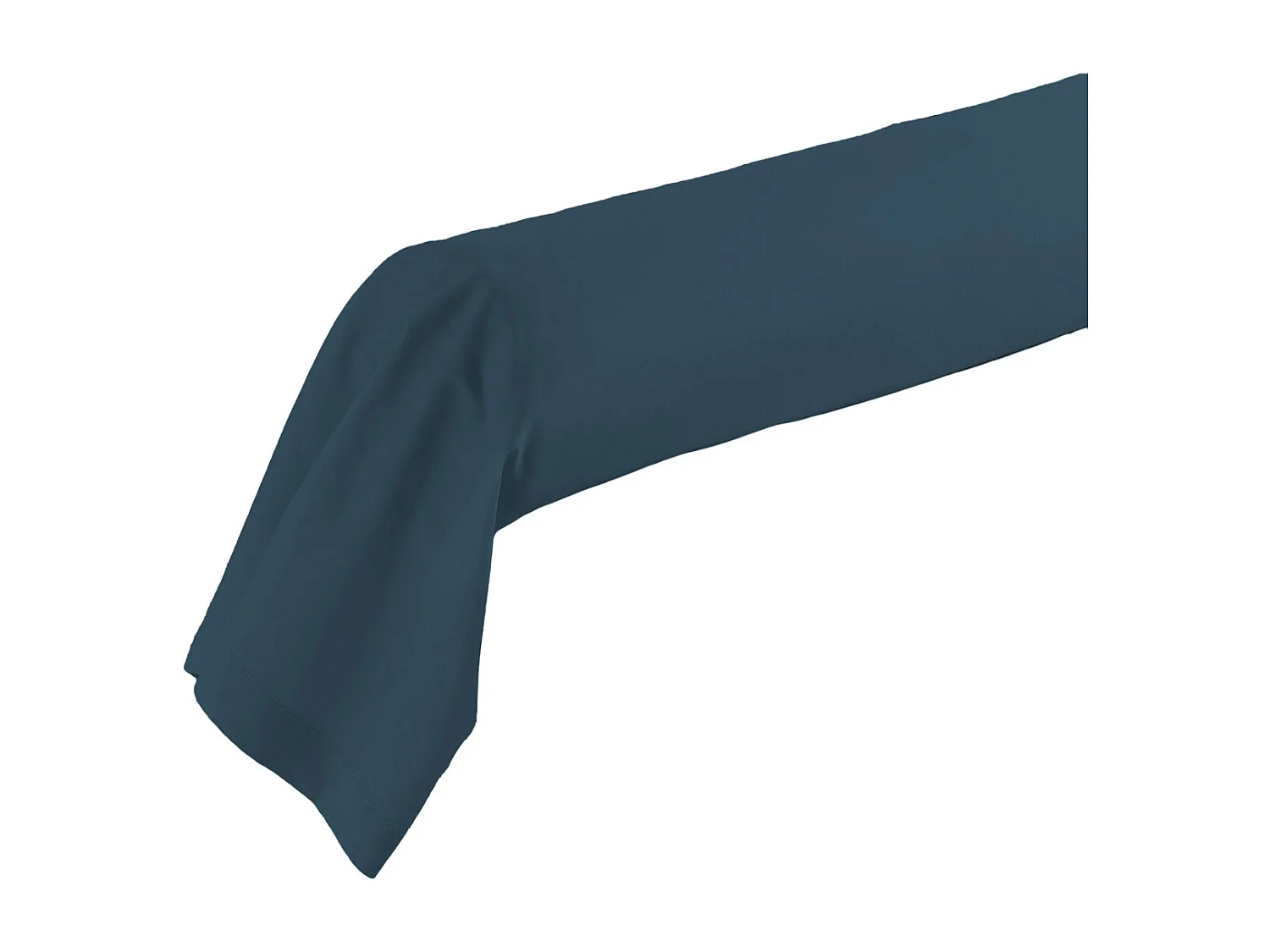 Taie de Traversin "Lina" 85x185cm Bleu Nuit