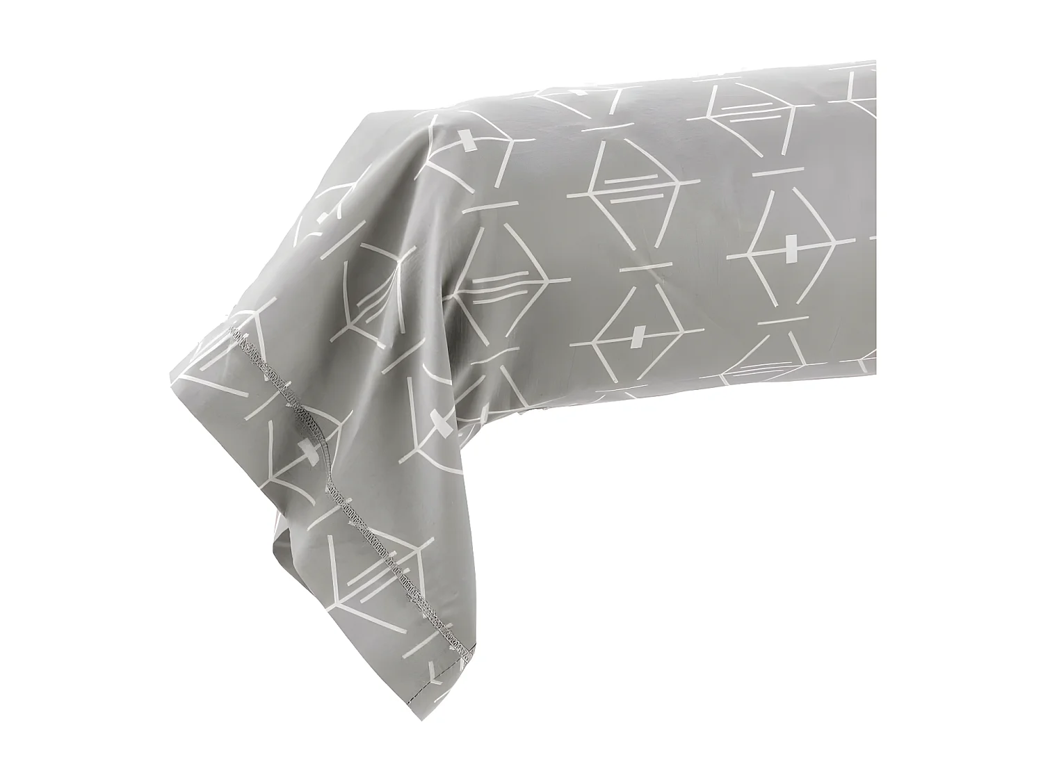 Taie de Traversin "Aristide" 85x185cm Naturel