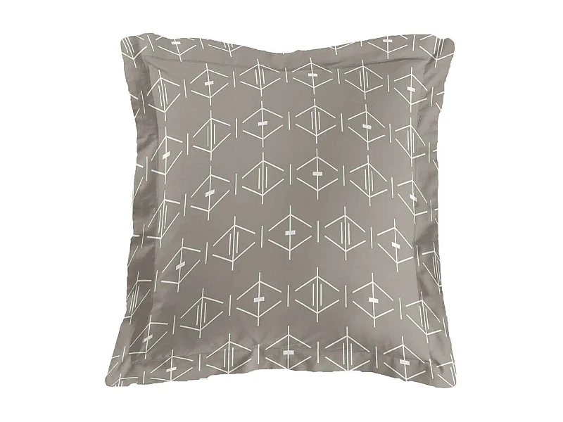 Taie d'Oreiller en Coton "Aristide" 63x63cm Naturel