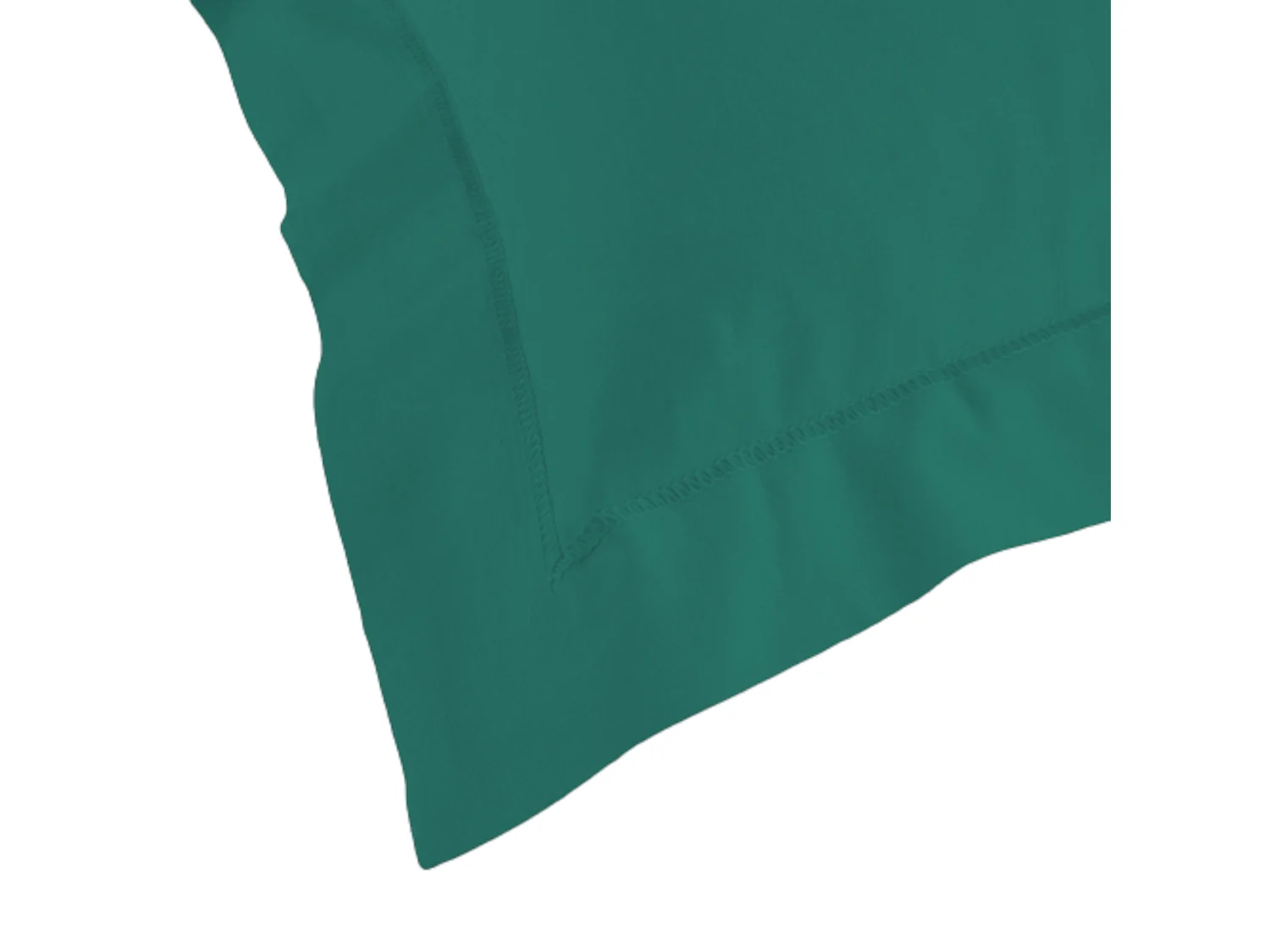 Taie d'Oreiller en Coton Bio "Biolina" 50x70cm Émeraude