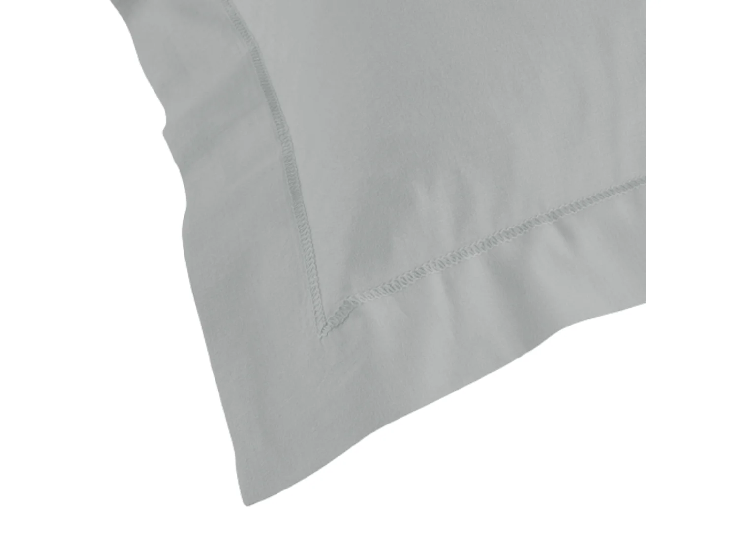 Taie d'Oreiller en Coton Bio "Biolina" 50x70cm Gris