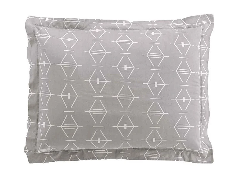 Taie d'Oreiller en Coton "Aristide" 50x70cm Naturel