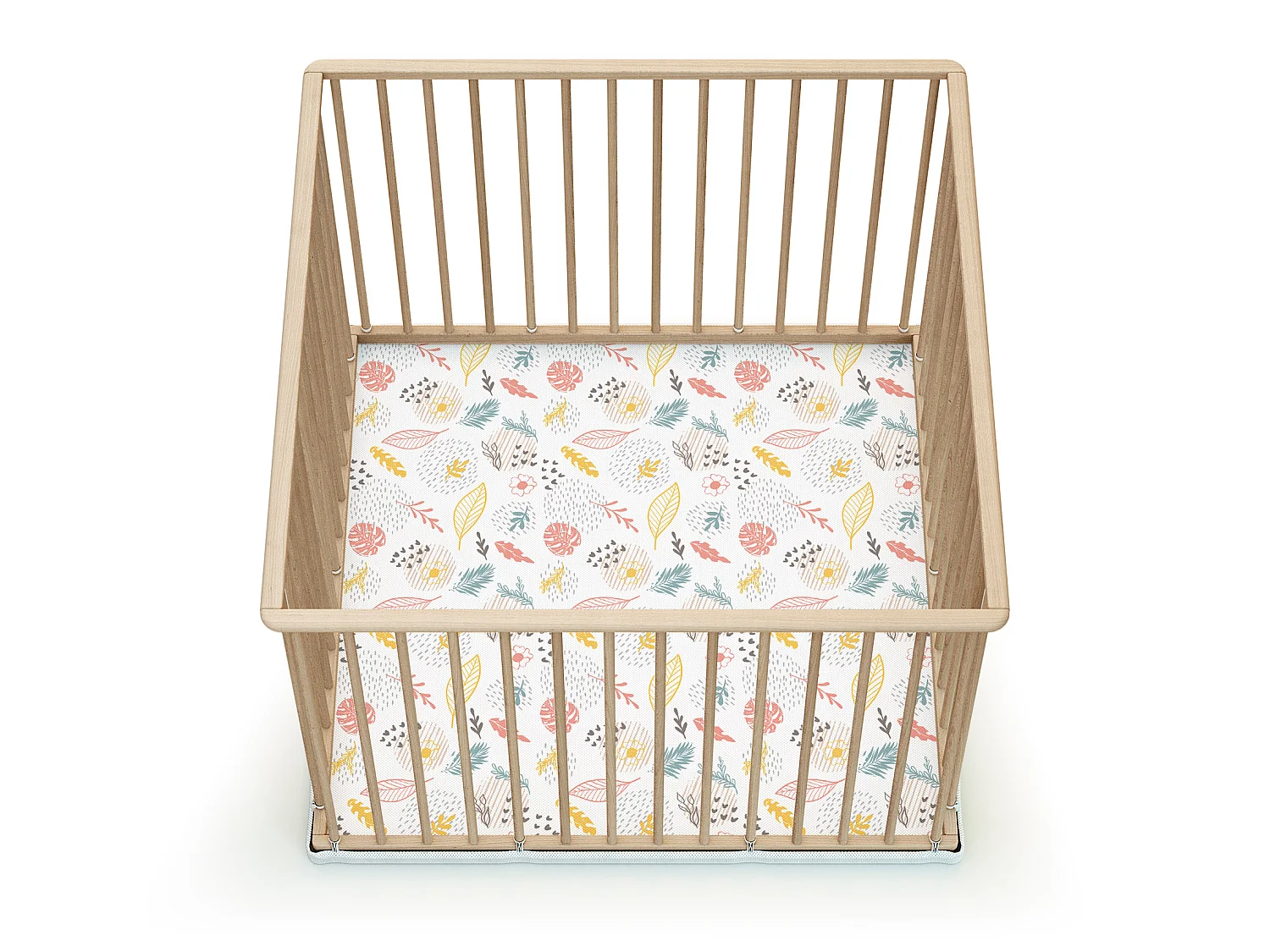 Box bambini legno - Faggio natural - 70 x 100 cm