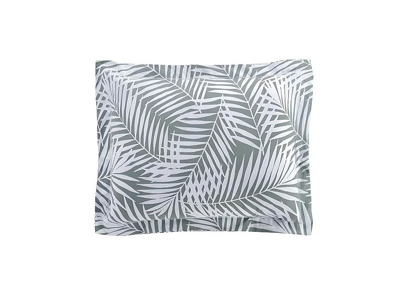 Taie d'Oreiller en Coton "Botania" 50x70cm Sauge