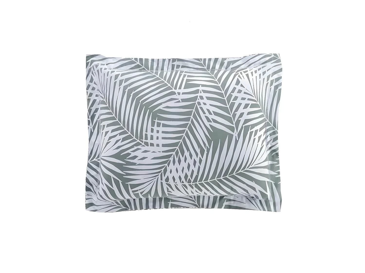 Taie d'Oreiller en Coton "Botania" 50x70cm Sauge