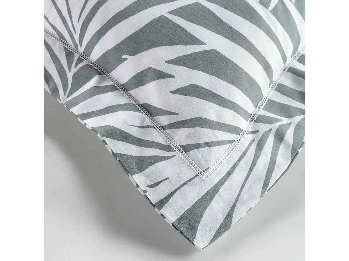 Taie d'Oreiller en Coton "Botania" 50x70cm Sauge