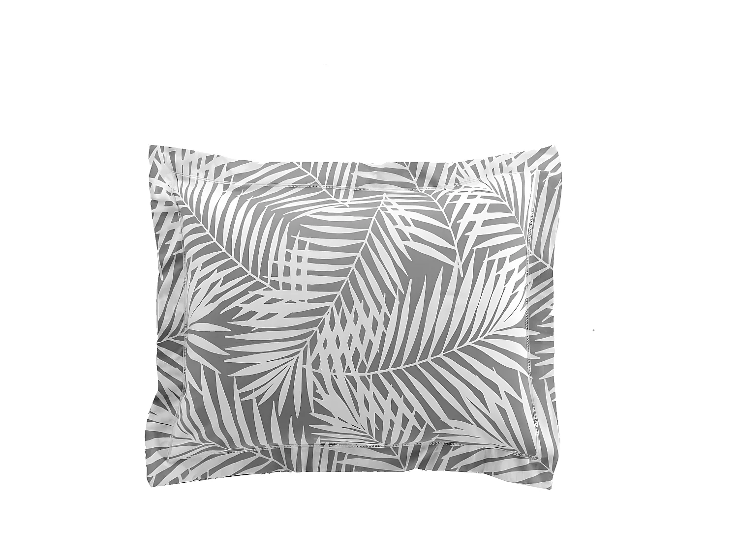 Taie d'Oreiller en Coton "Botania" 50x70cm Gris