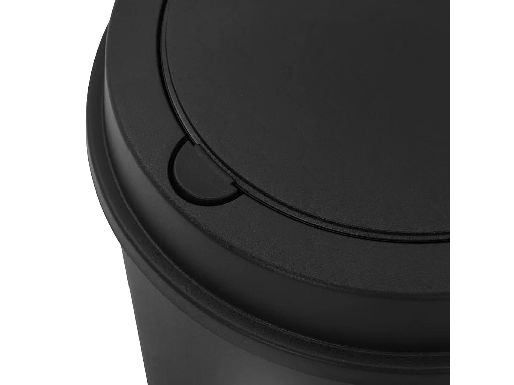 Contenedor de basura doble 50 litros negro 02_0006032