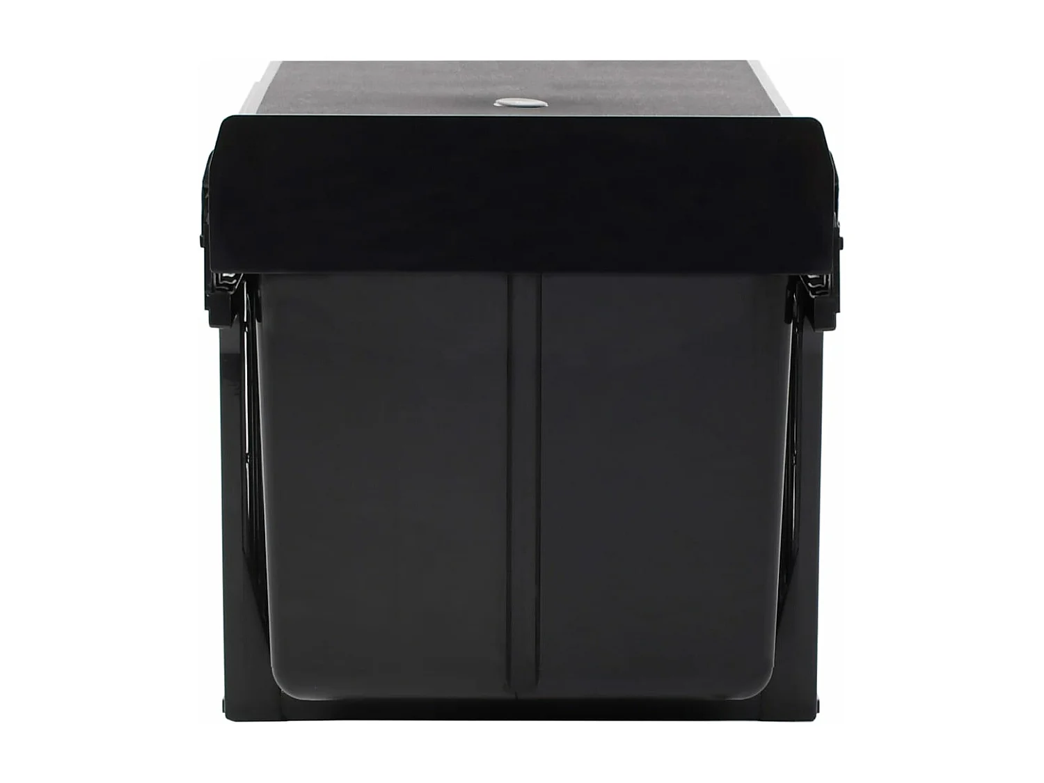 Papelera de cocina extraíble con cierre suave 48 litros negro 02_0006109