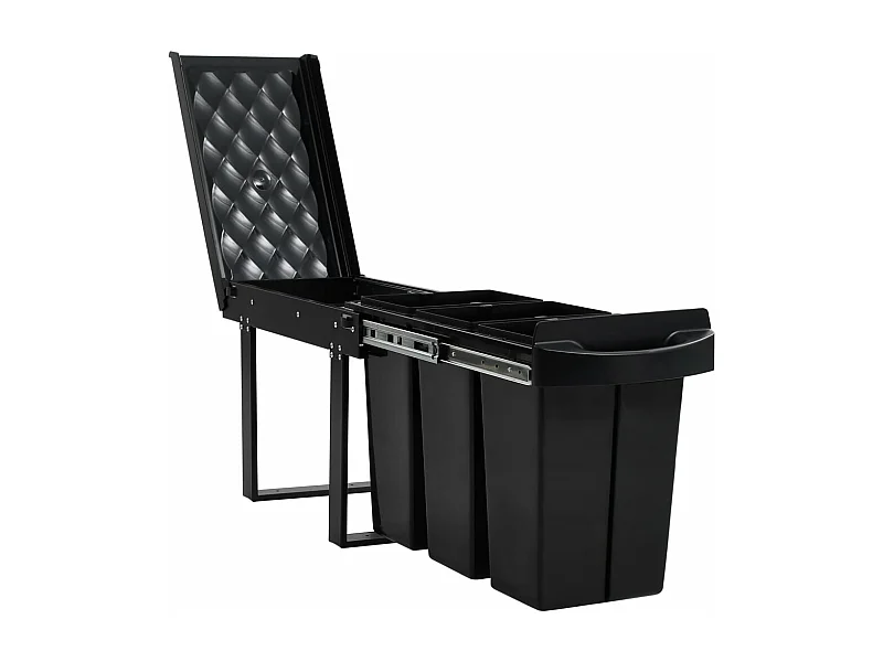 Papelera de cocina extraíble con cierre suave 36 litros 02_0006108