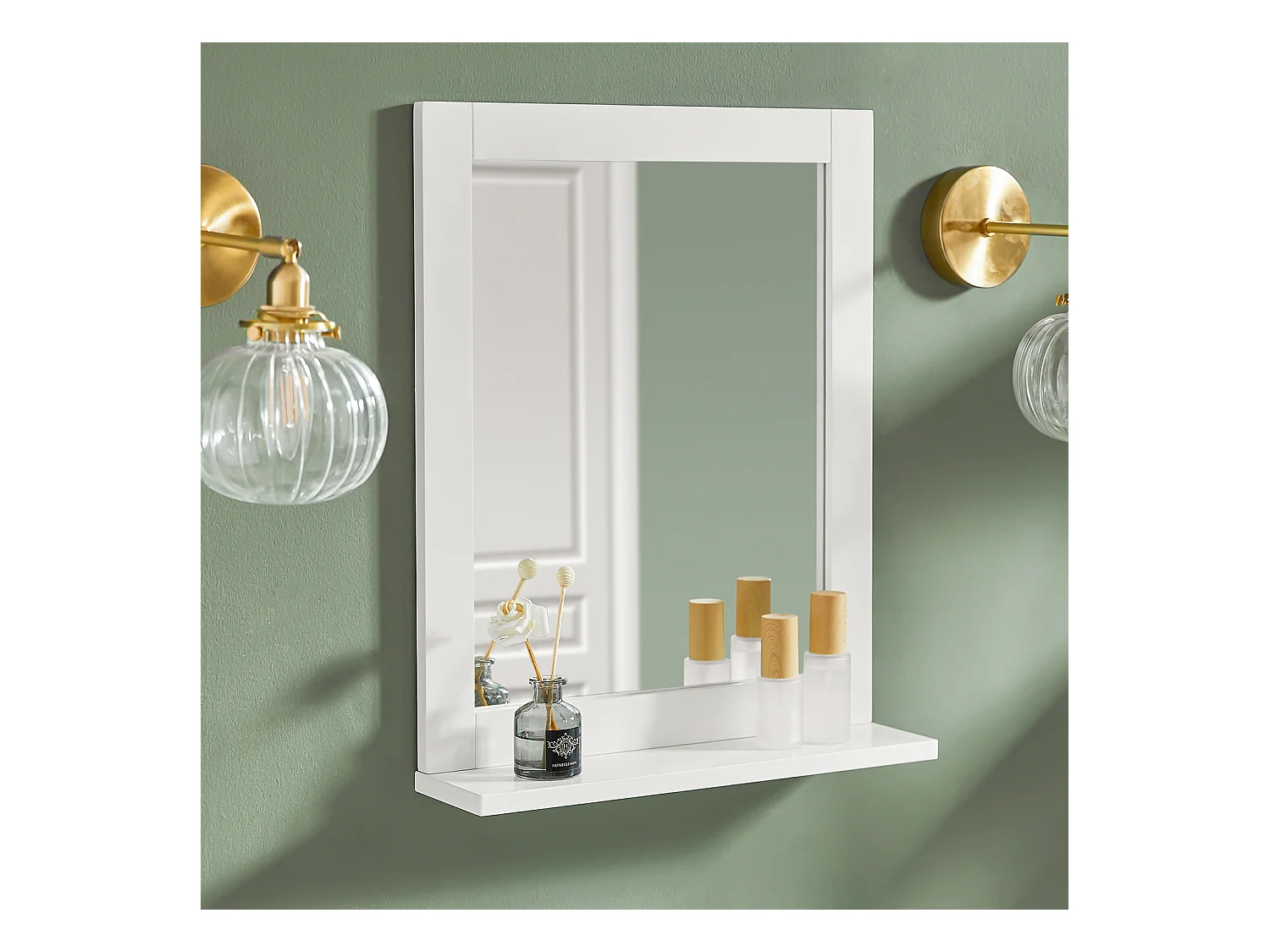 Lustro na ścianę d łazienki FRG129-W