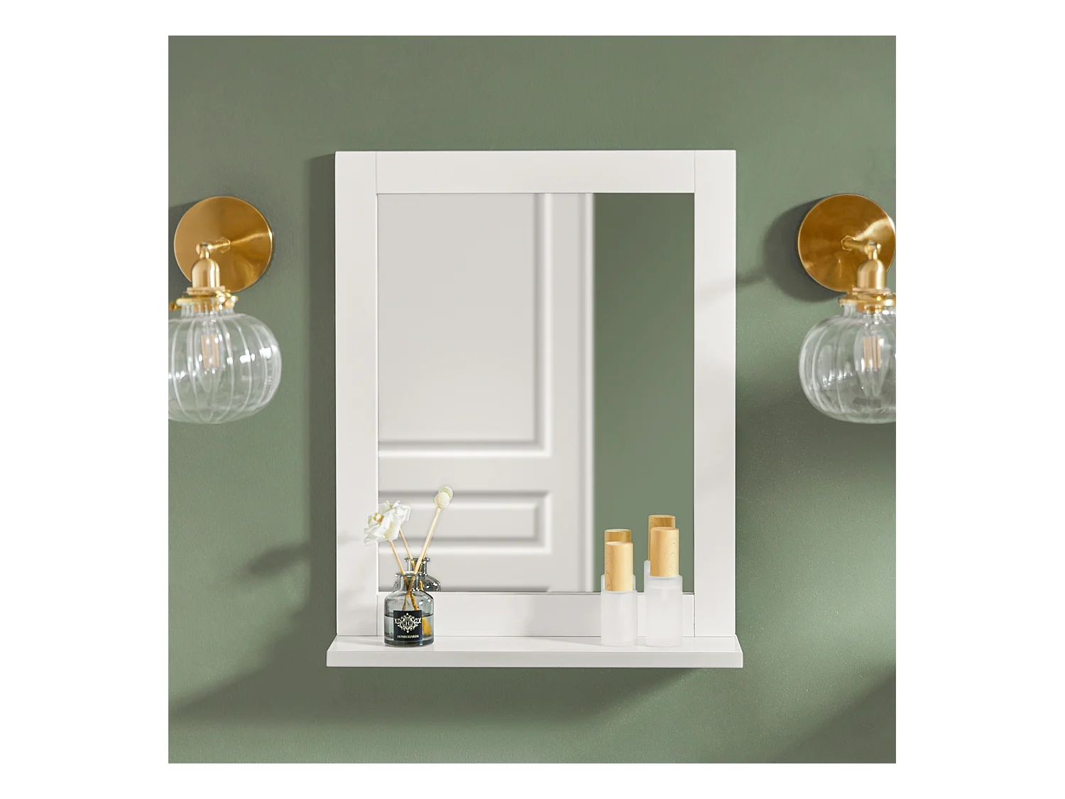 Lustro na ścianę d łazienki FRG129-W