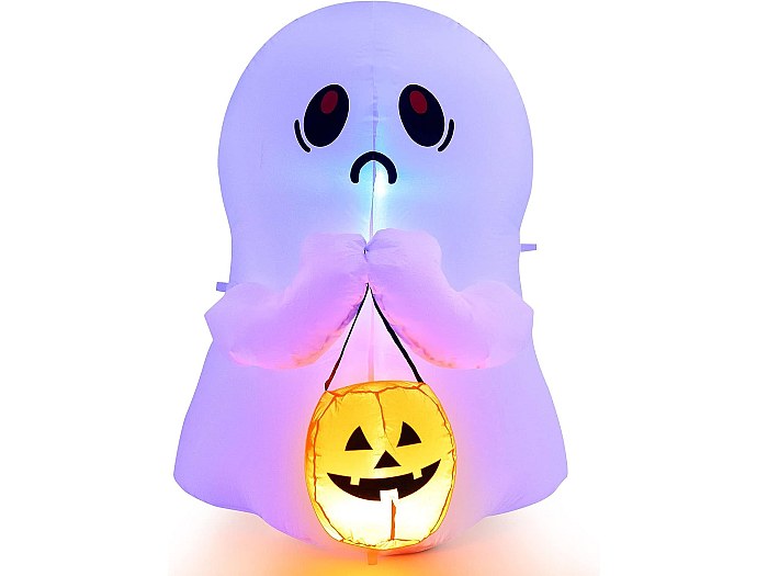Mannequin Gonflable Halloween 1.5 M - Décoration Effrayante Pour Intérieur Ou Extérieur - Lot De 2