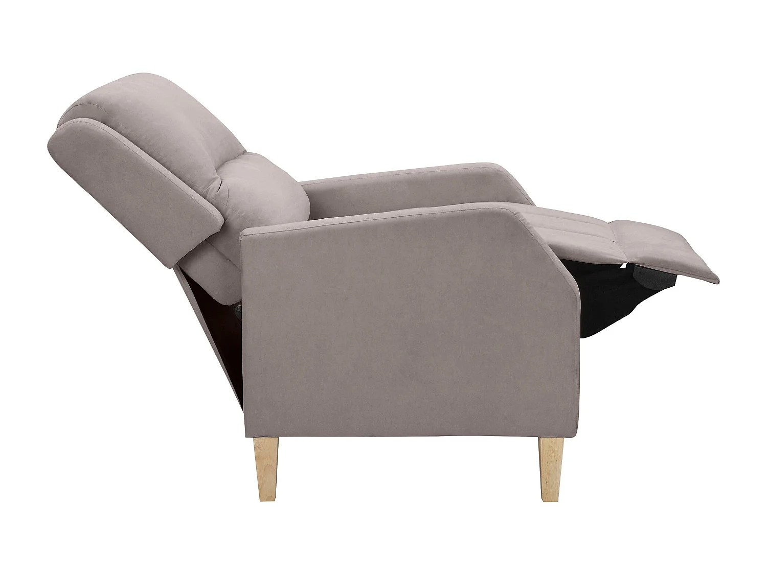 Dina|Fauteuil inclinable gris