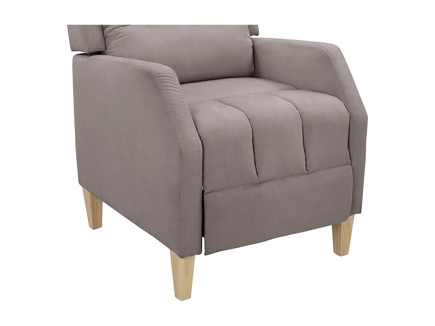 Dina|Fauteuil inclinable gris
