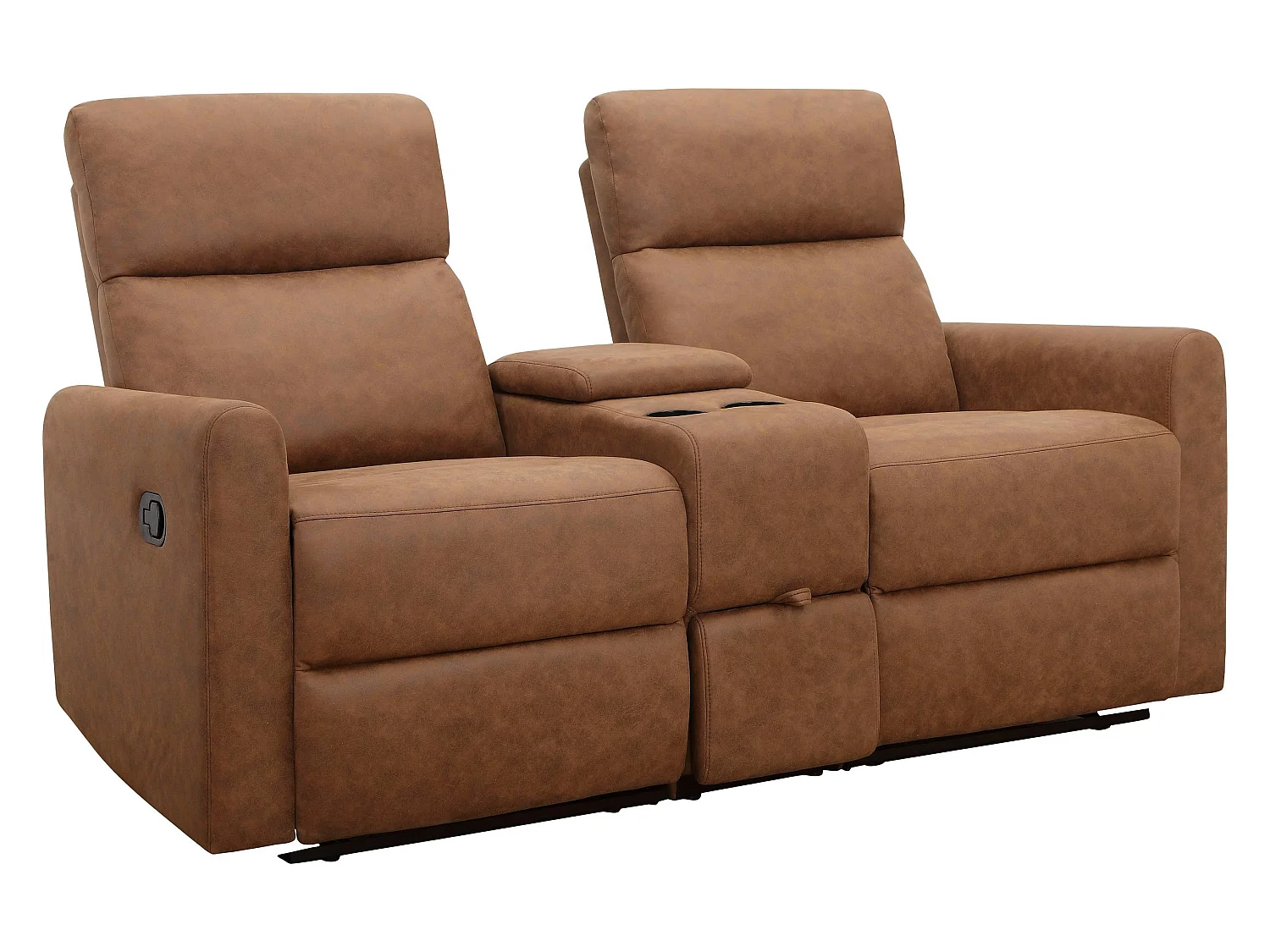 Dacoulas|Fauteuil relax double Cowboy marron
