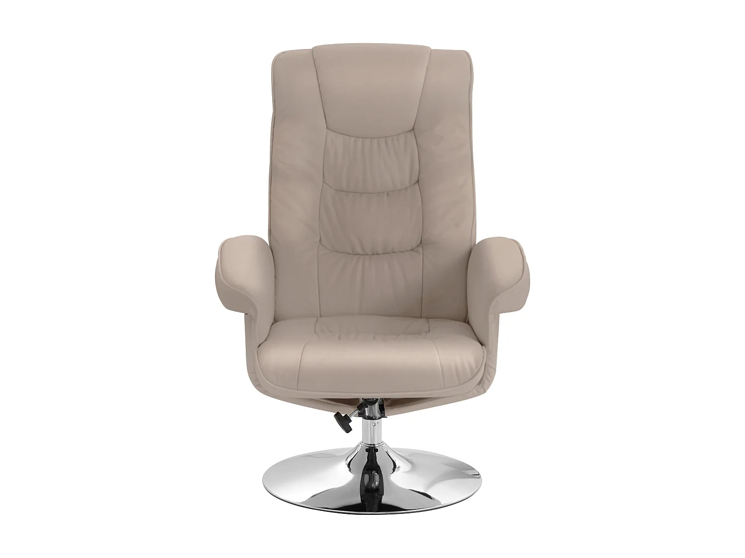 Relaxfauteuil + Kruk Cappucino