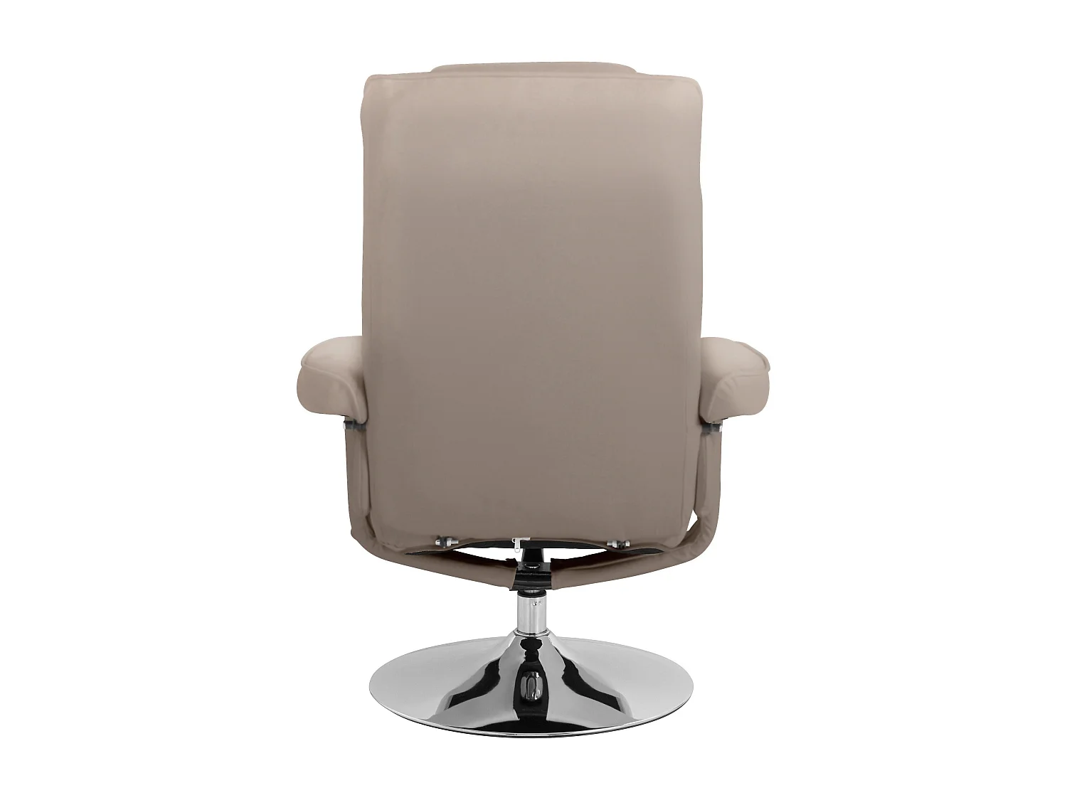Relaxfauteuil + Kruk Cappucino