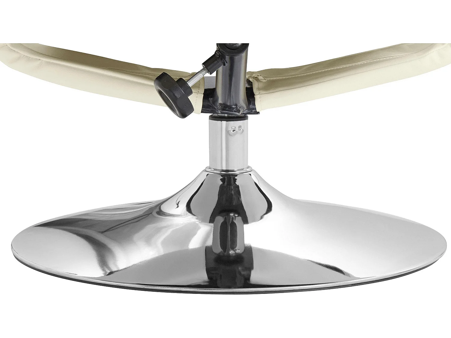 Springfield|Fauteuil de relaxation + tabouret Crème