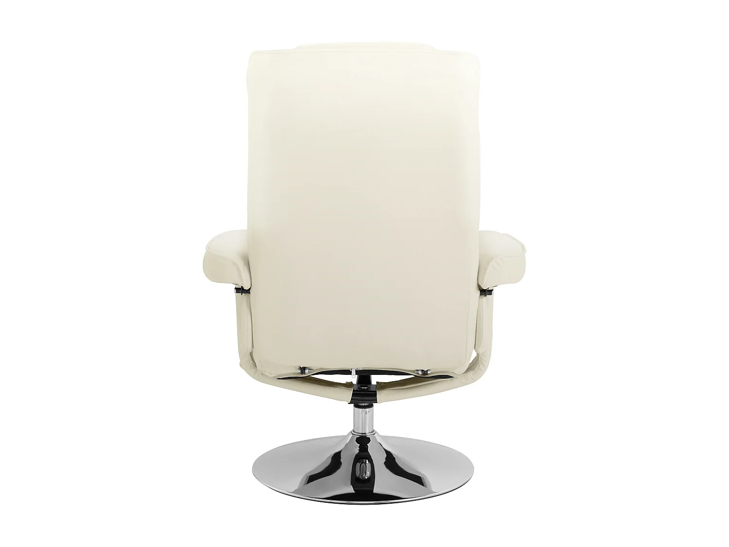 Springfield|Fauteuil de relaxation + tabouret Crème