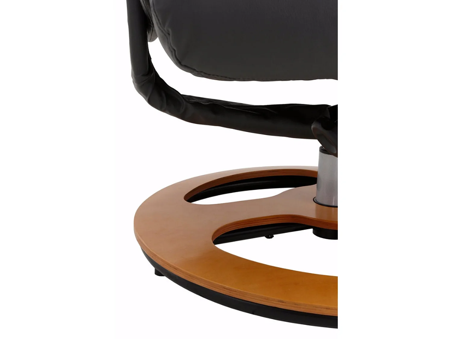 Toulon Relaxfauteuil + Kruk Eiken