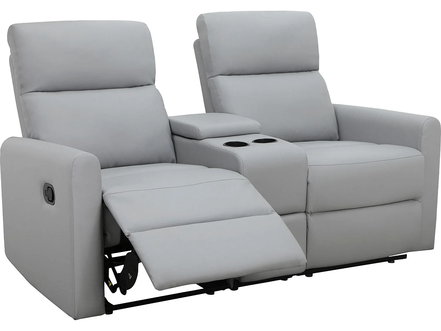 Daoulas Double Recliner Grigio Chiaro