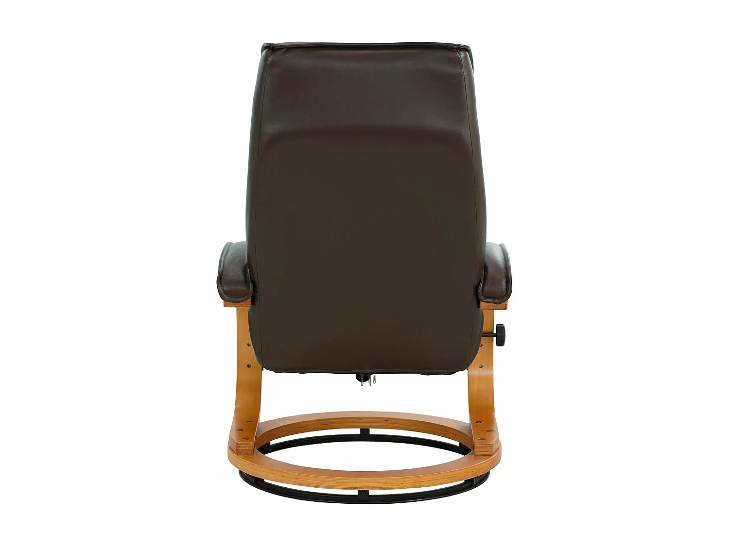 PARIS Relaxfauteuil + Kruk Grijs
